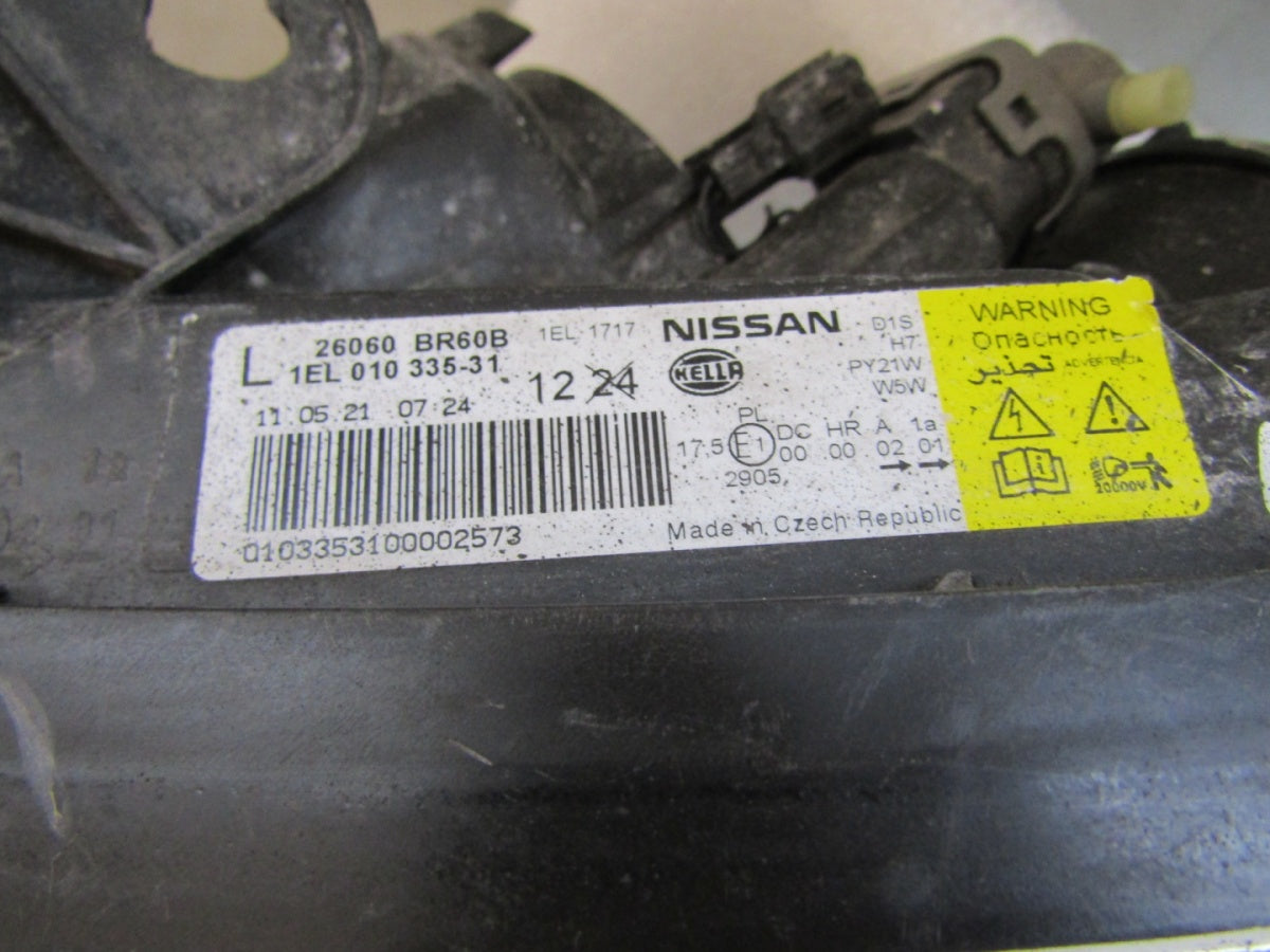 Prednji far NISSAN QASHQAI I J10 LIFT xenon nezakretni 09-13 LH