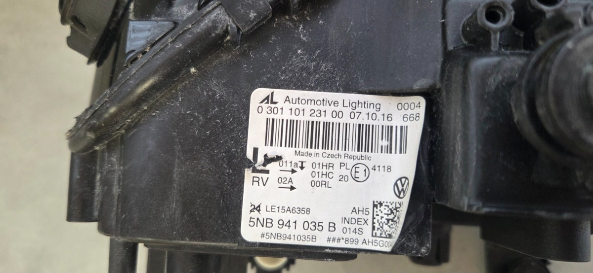Prednji far VOLKSWAGEN TIGUAN II LED 15-20 lijevi LH 5NB941035B