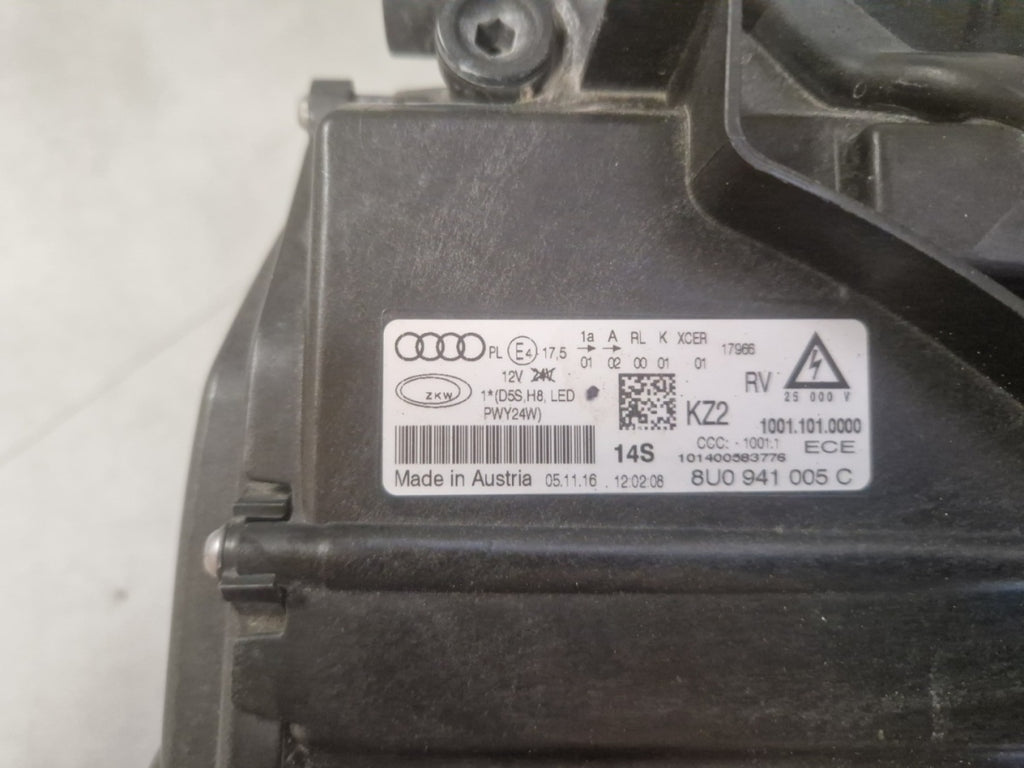 Prednji far AUDI Q3 8U0 LIFT xenon nezakretni 14-18 lijevi LH 8U0941005C