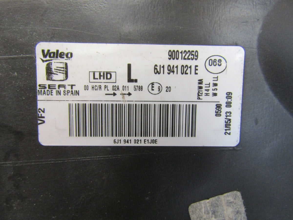 Prednji far SEAT IBIZA IV 6J LIFT halogen LH lijevi 12-17 6J1941021E