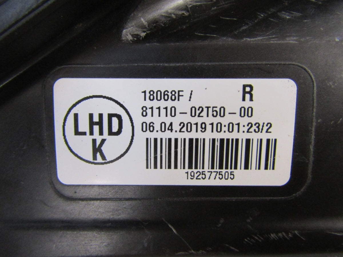 Prednji far TOYOTA COROLLA E21 SEDAN FULL LED RH 18-23 81110-02T50-00