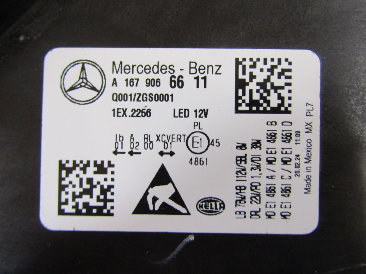 Prednji far MERCEDES GLS X167 W167 FULL LED MULTIBEAM RH desni 19- A1679066611