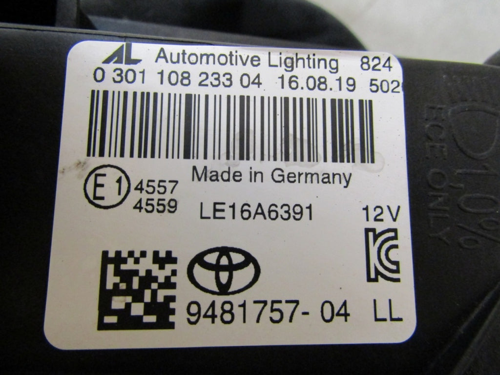 Prednji far TOYOTA SUPRA MK5 V FULL LED LH lijevi 948175704 19-26