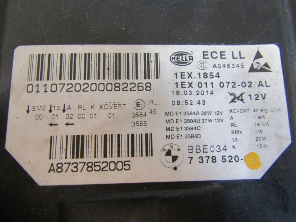 Prednji far BMW 5 F10 F11 LIFT LCI FULL LED ADAPTIVE 13-17 RH 7378520