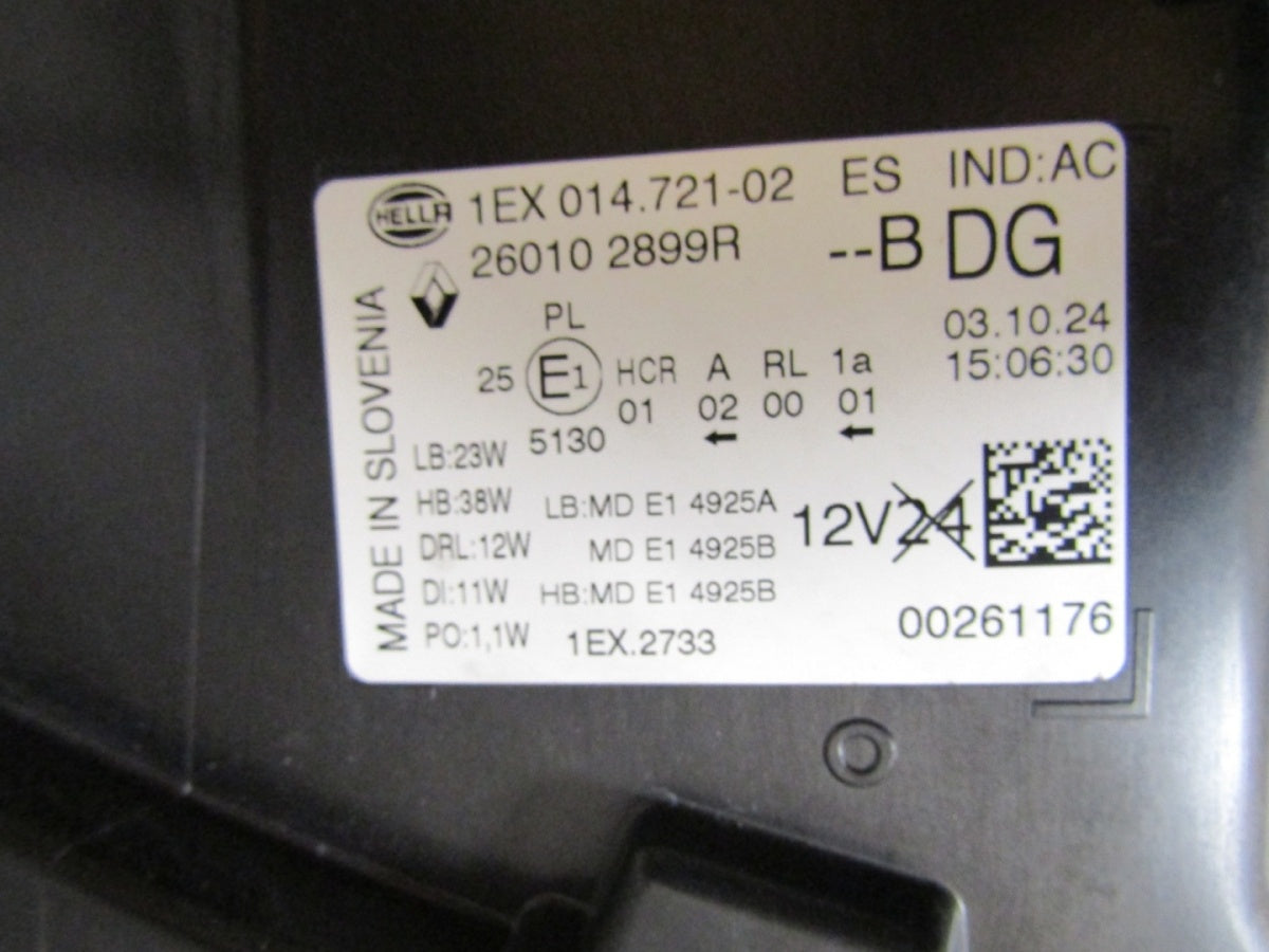 Prednji far RENAULT TRAFIC 3 III LIFT LED RH desni 20- 260102899R
