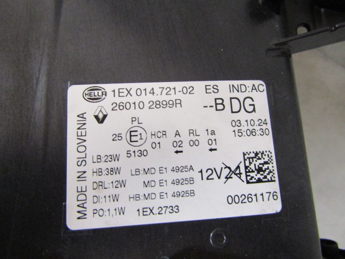 Prednji far RENAULT TRAFIC 3 III LIFT LED RH desni 20- 260102899R
