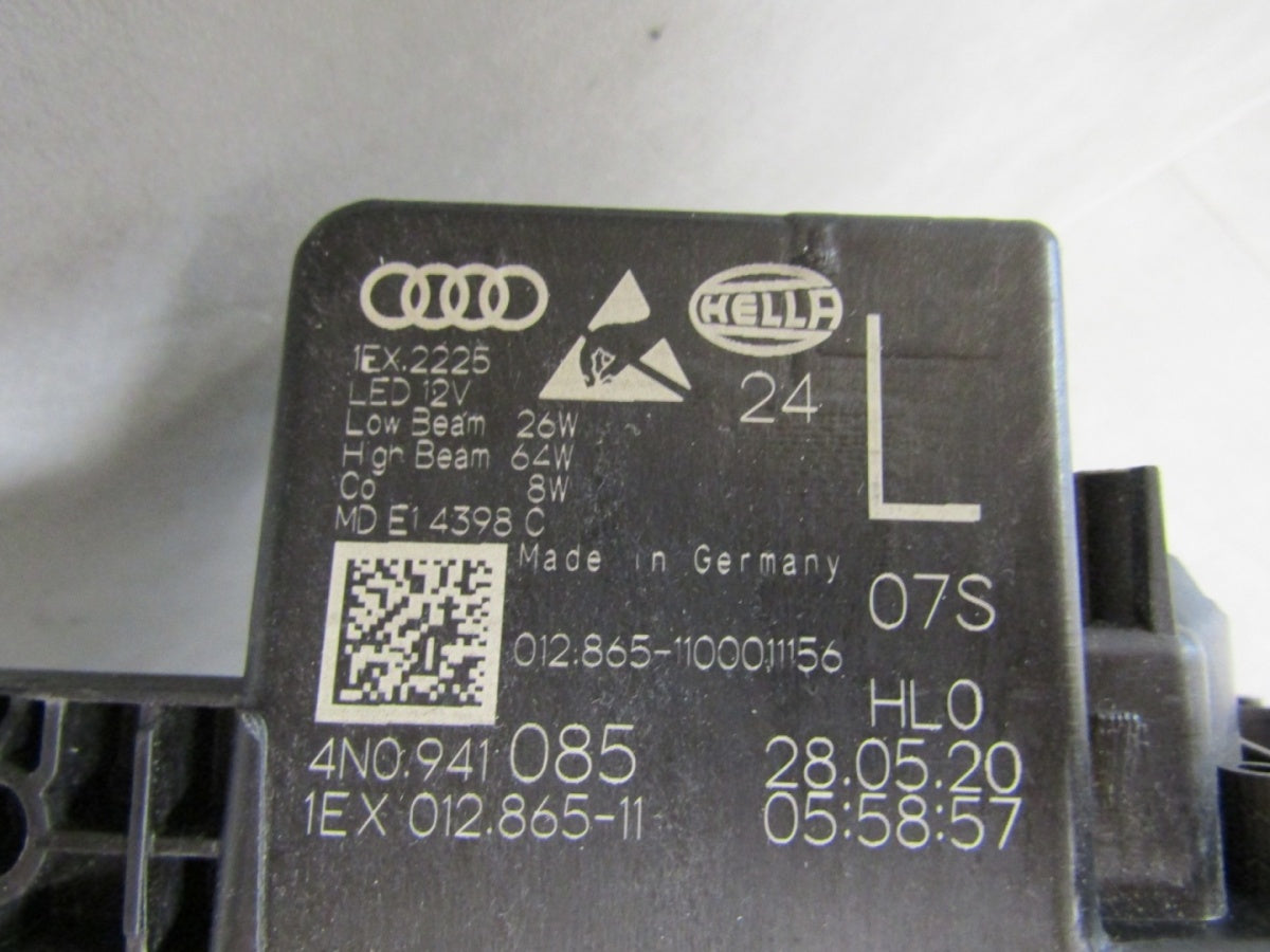 Prednji far AUDI A8 D5 LASER LH lijevi 17-21 4N0941085