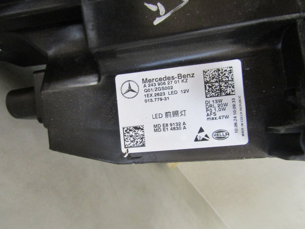 Prednji far MERCEDES EQA EQB W243 FULL LED PERFORMANCE LH lijevi 21-24 A2439062701