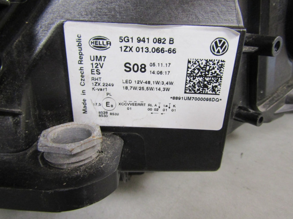 Prednji far VOLKSWAGEN GOLF 7 VII GTE LIFT FULL LED 16-20 RH 5G1941082B