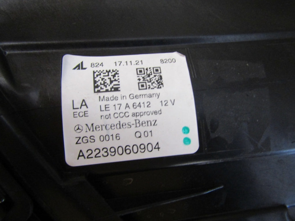 Prednji far MERCEDES S W223 FULL LED MULTIBEAM LH lijevi 20- A2239060904