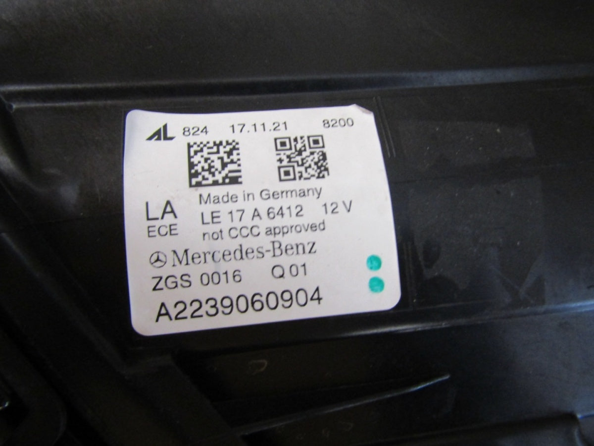 Prednji far MERCEDES S W223 FULL LED MULTIBEAM LH lijevi 20- A2239060904