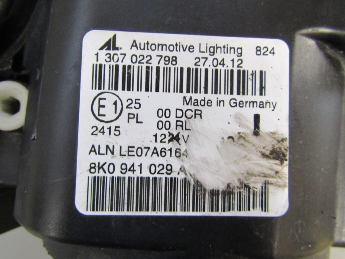 Prednji far AUDI A4 B8 xenon nezakretni lijevi LH 07-11 8K0941029AC