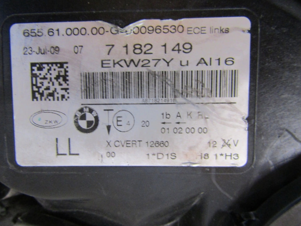 Prednji far BMW 7 F01 F02 xenon zakretni 08-12 LH lijevi 7182149