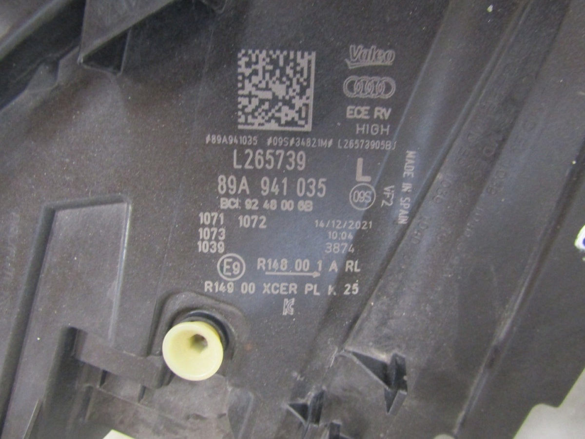 Prednji far AUDI Q4 E-TRON E TRON FULL LED MATRIX 21- LH lijevi 89A941035