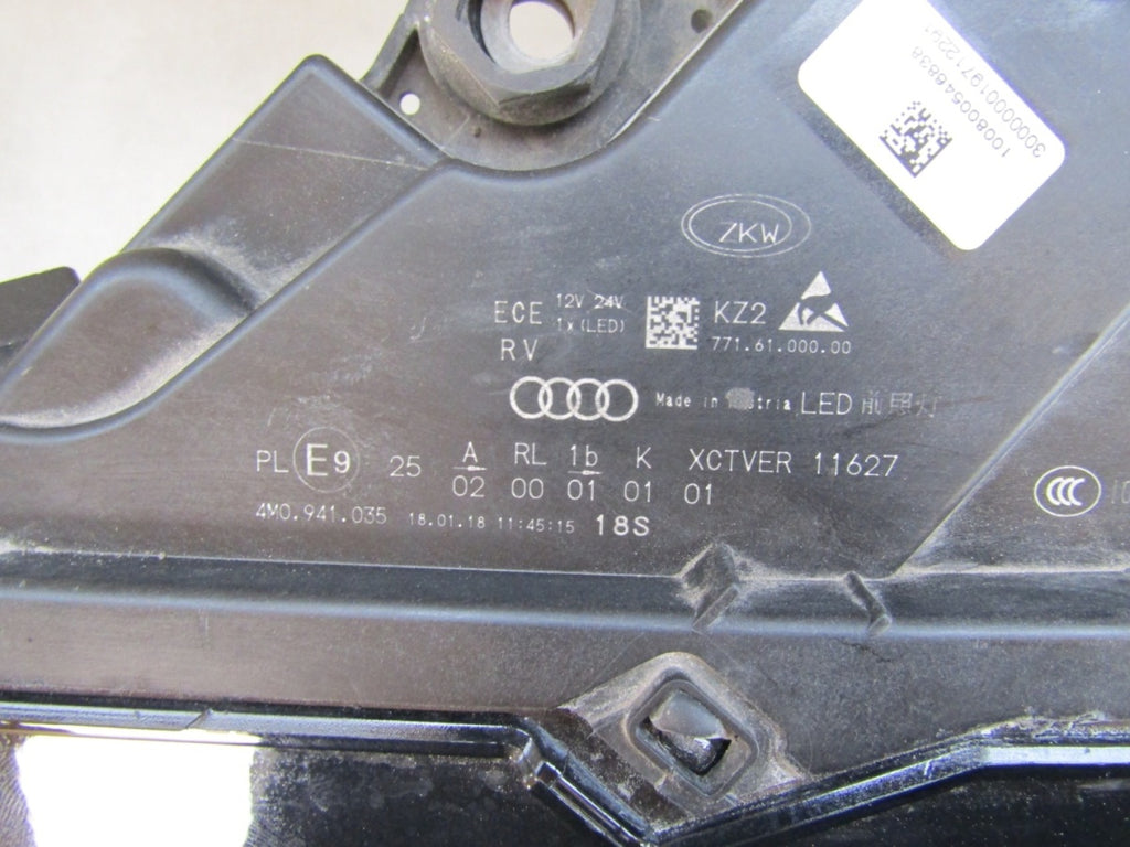 Prednji far AUDI Q7 4M0 FULL LED MATRIX 15-19 LH lijevi 4M0941035