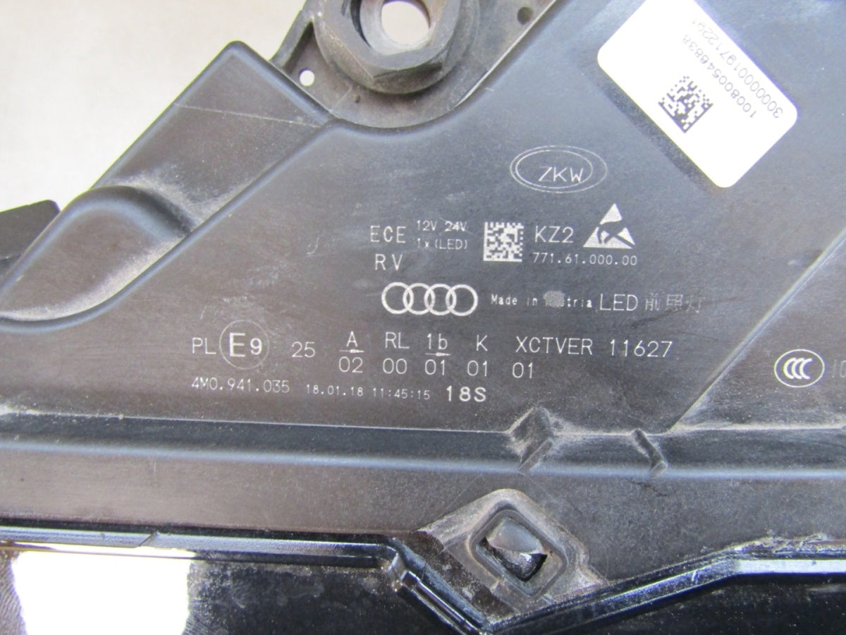 Prednji far AUDI Q7 4M0 FULL LED MATRIX 15-19 LH lijevi 4M0941035