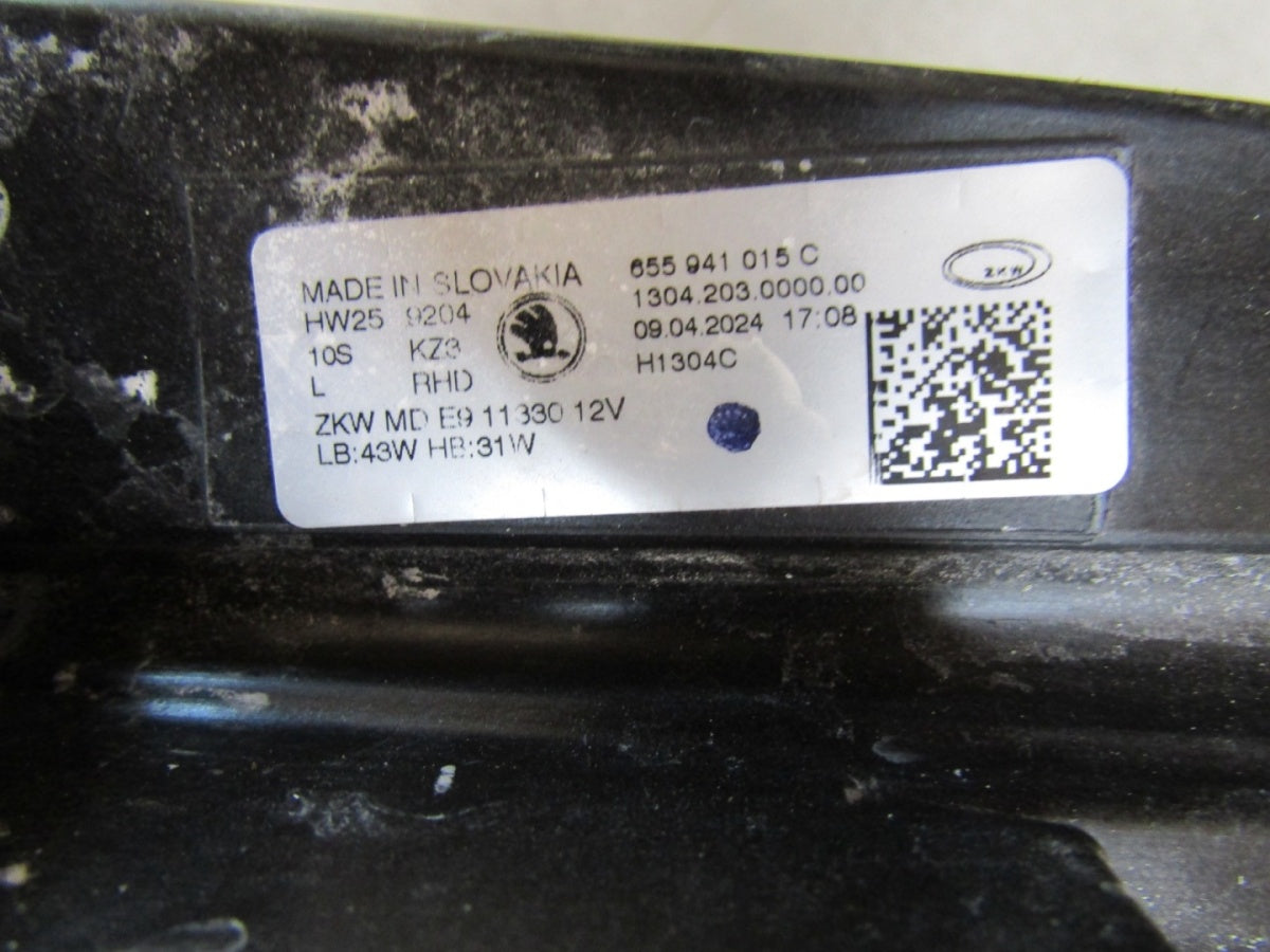 Prednji far SKODA KAMIQ 655 LIFT FULL LED 23- LH lijevi 655941015C
