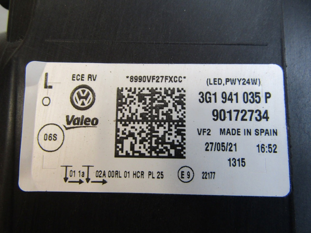 Prednji far VW Passat B8 LIFT LED 19-23 LH lijevi 3G1941035P
