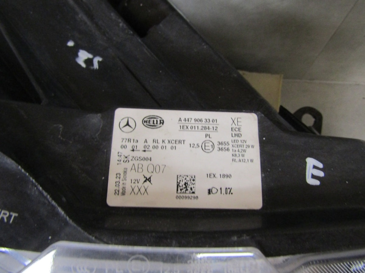 Prednji far MERCEDES V klasa W447 FULL LED ILS LIFT 19- RH A4479063301