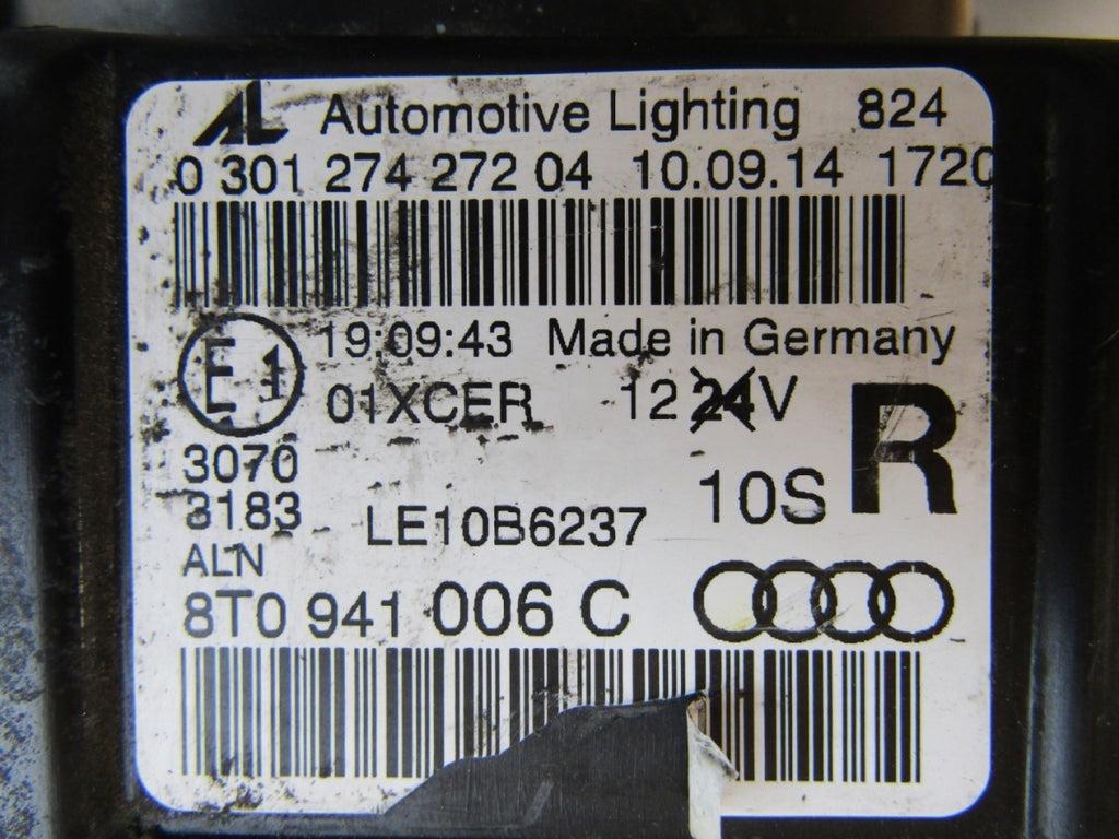 Prednji far AUDI A5 8T0 LIFT xenon nezakretni + LED 11-16 RH desni 8T0941006C