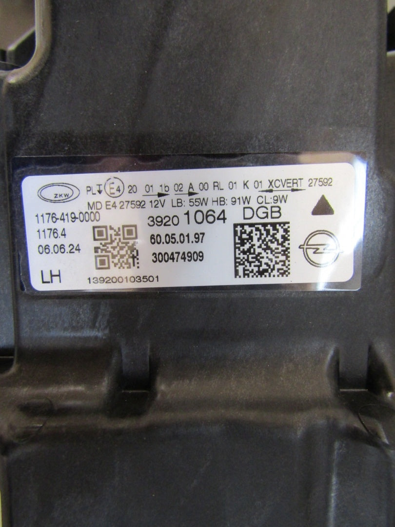 Prednji far OPEL INSIGNIA B LIFT FULL LED 20- lijevi LH 39201064