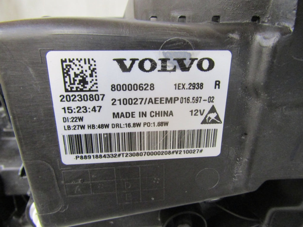 Prednji far LAMPA VOLVO EX30 FULL LED 23- RH desni 80000628