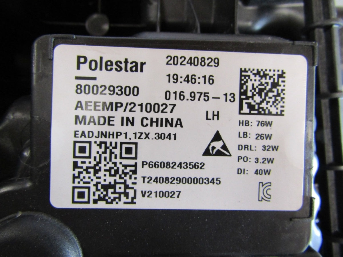 Prednji far POLESTAR IV 4 PIXEL FULL LED FULL LED LH lijevi 23- 80029300