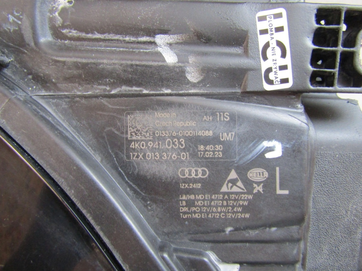 Prednji far AUDI A6 C8 LED 18- LH lijevi 4K0941033