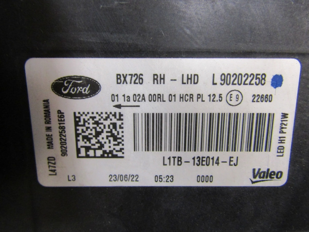 Prednji far FORD PUMA MK2 LED 19-24 desni RH L1TB-13E014-EJ