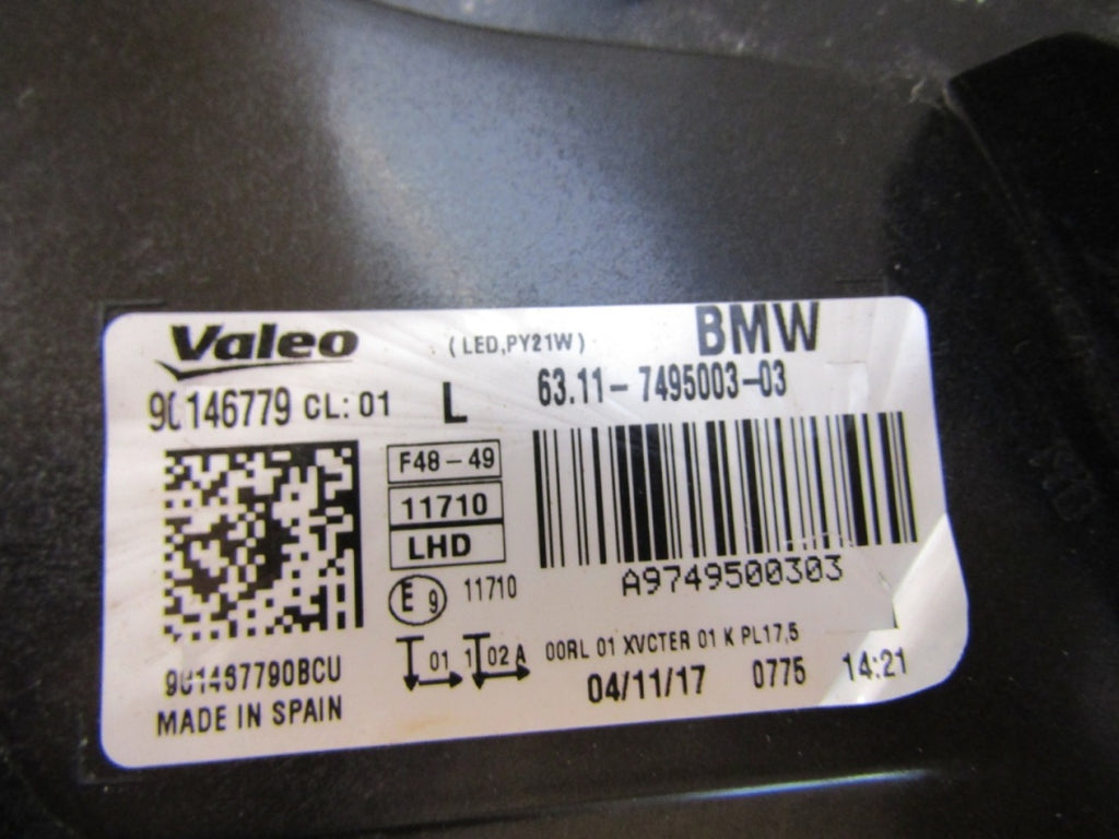 Prednji far BMW X1 F48 LED 15-19 LH lijevi 7495003
