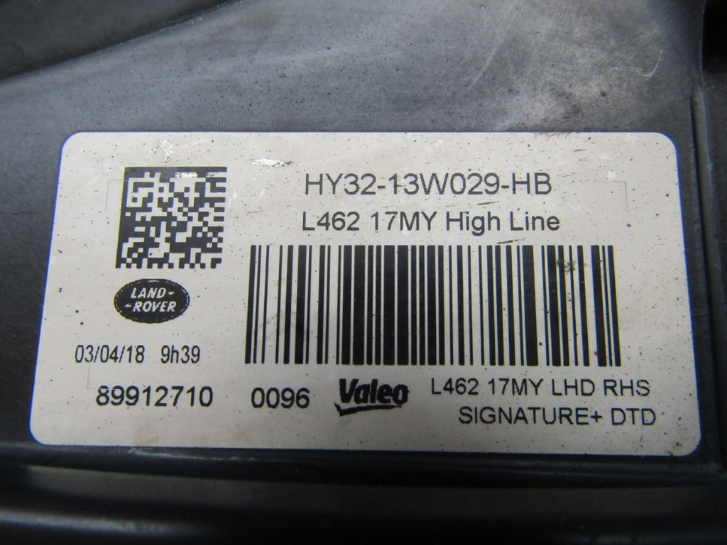 Prednji far LAND ROVER DISCOVERY V FULL LED RH desni 16- HY32-13W029-HB