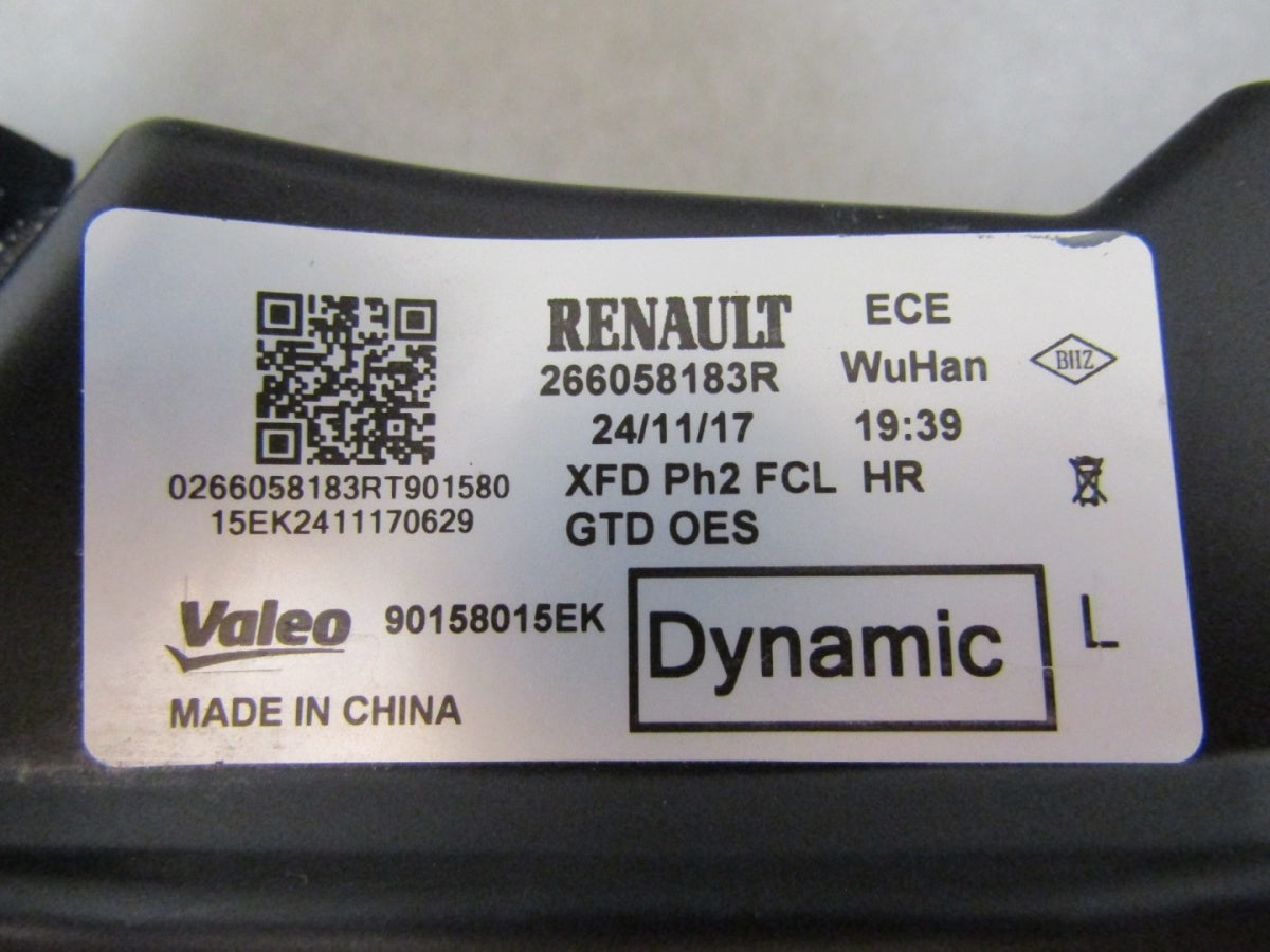 Prednji far RENAULT TALISMAN LIFT LED DRL LH lijevi 20-22 266058183R