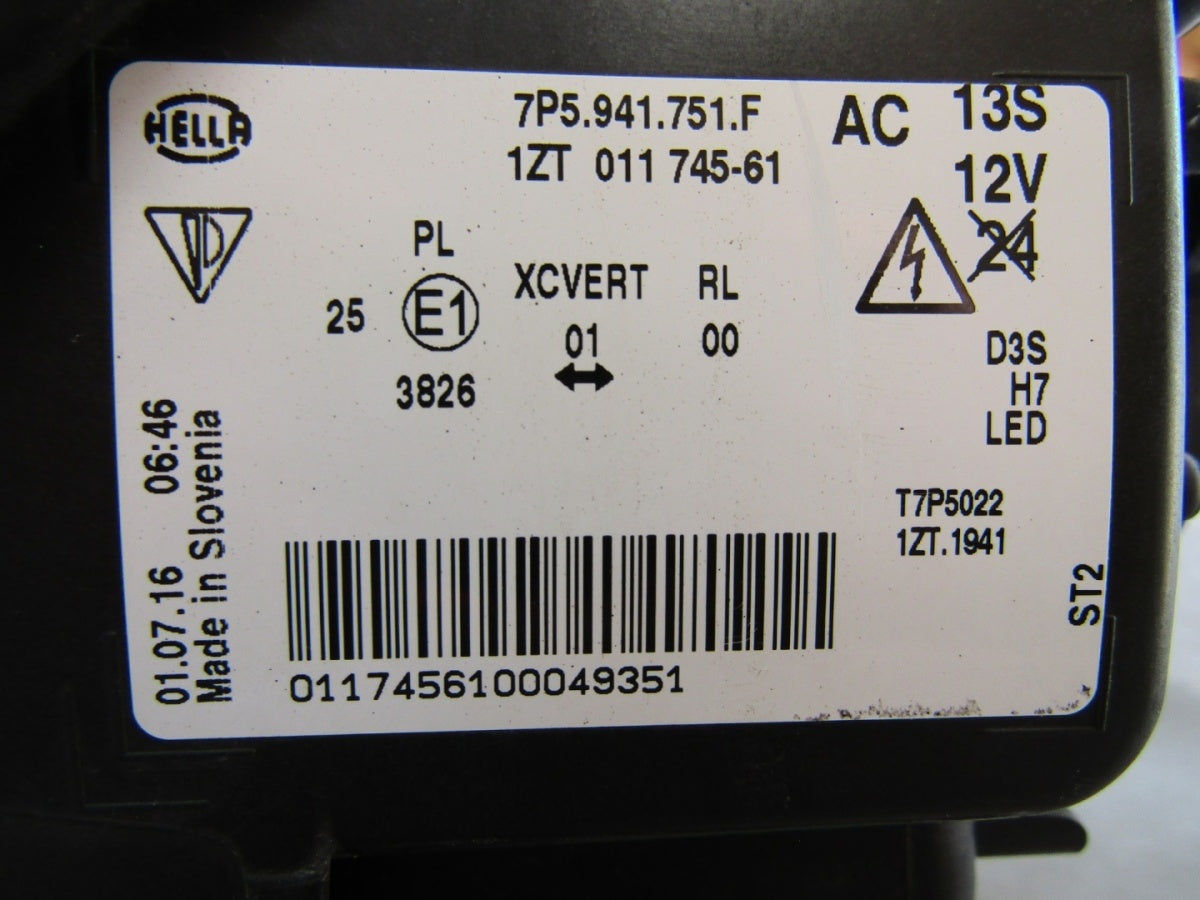Prednji far PORSCHE CAYENNE 7P5 LIFT xenon zakretni 14-17 LH lijevi 7P5941751F