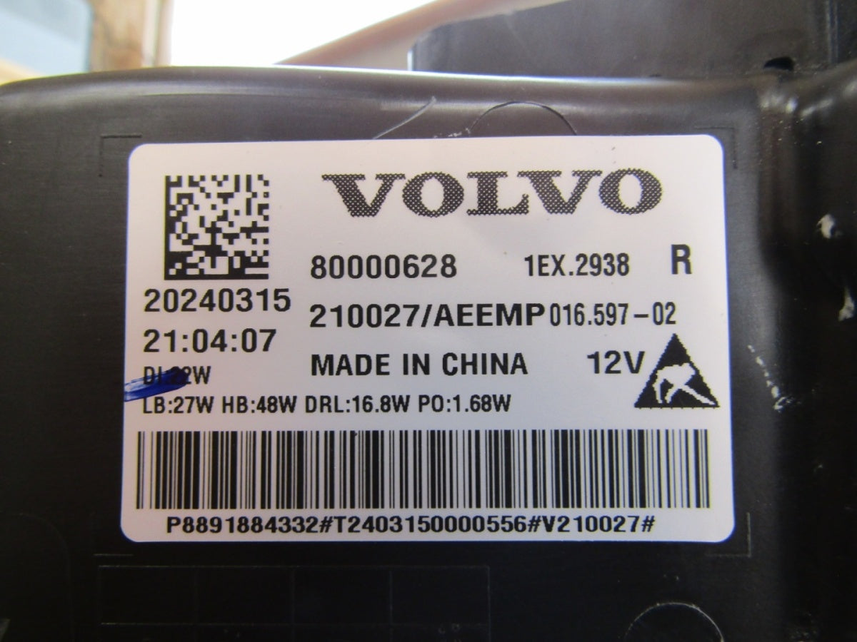 Prednji far LAMPA VOLVO EX30 FULL LED 23- RH desni 80000628