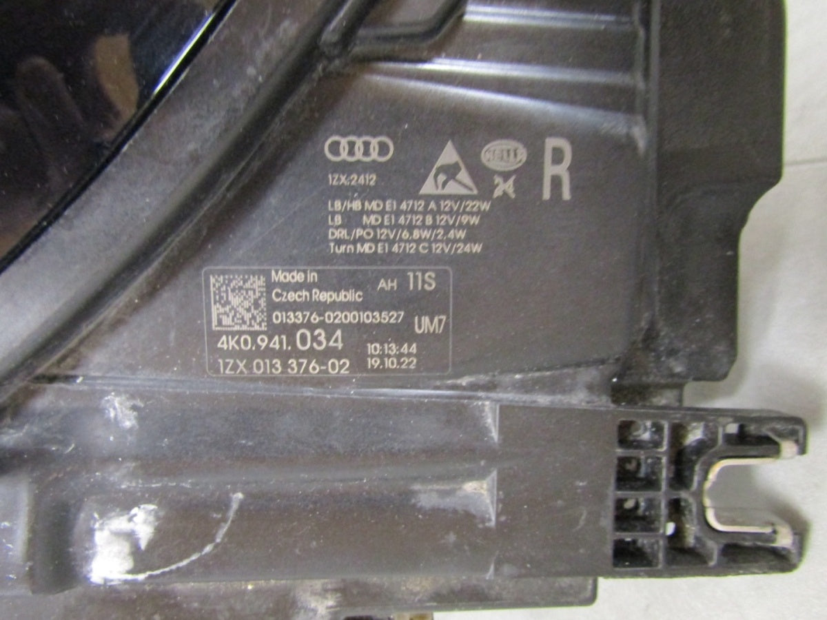 Prednji far AUDI A6 C8 LED 18- RH desni 4K0941034