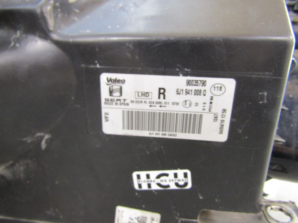 Prednji far SEAT IBIZA IV 4 LIFT xenon zakretni RH 12- 6J1941008Q