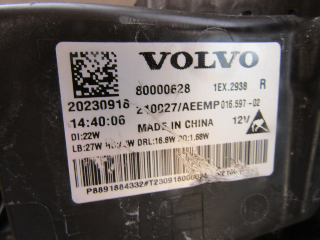 Prednji far LAMPA VOLVO EX30 FULL LED 23- RH desni 80000628