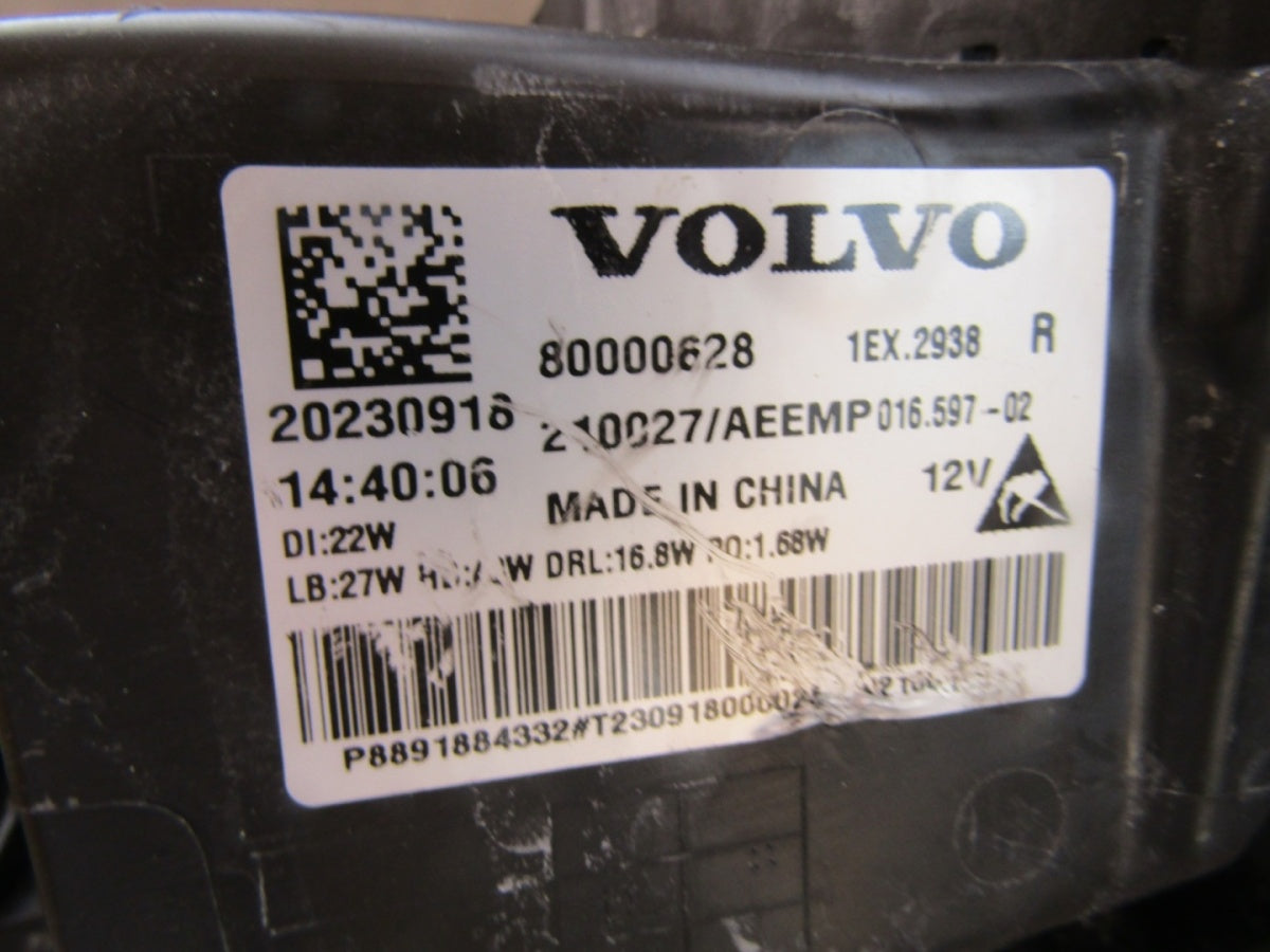 Prednji far LAMPA VOLVO EX30 FULL LED 23- RH desni 80000628