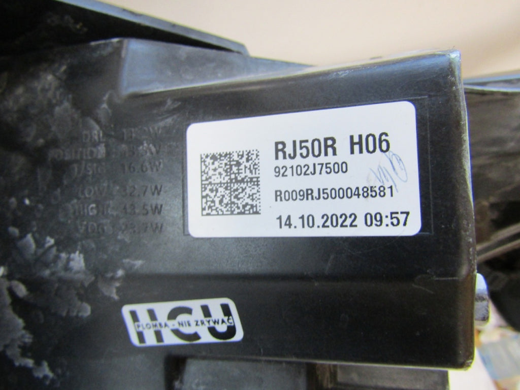 Prednji far KIA CEED 3 III PROCEED LIFT FULL LED 21- RH 92102J7500