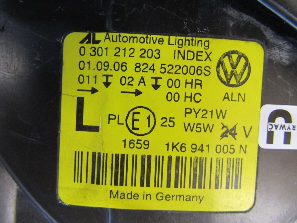 Prednji far Volkswagen VW GOLF JETTA V 5 halogen LH lijevi 03-09 1K6941005K