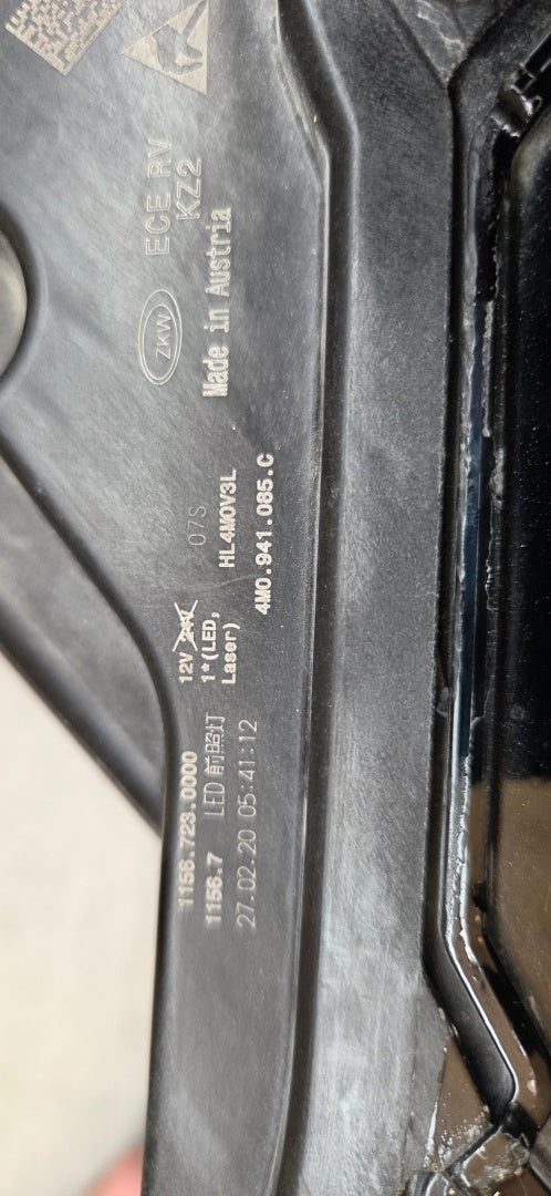 Prednji far AUDI Q7 4M0 LIFT 19-24 LASER LH KOMPLETNA 4M0941085