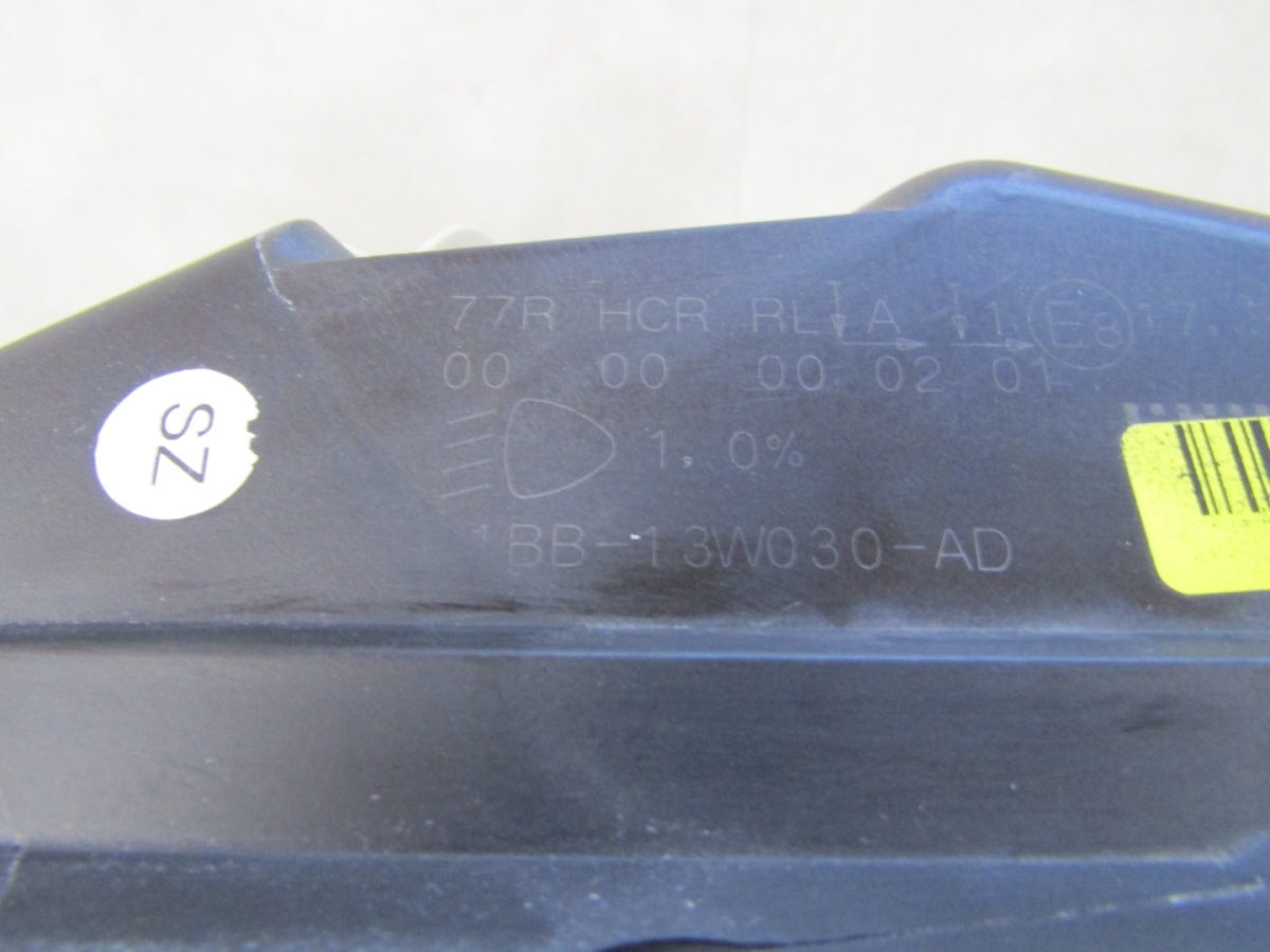 Prednji far FORD FIESTA MK7 VIII LIFT crni lijevi LH 12- 1BB13W030-AD