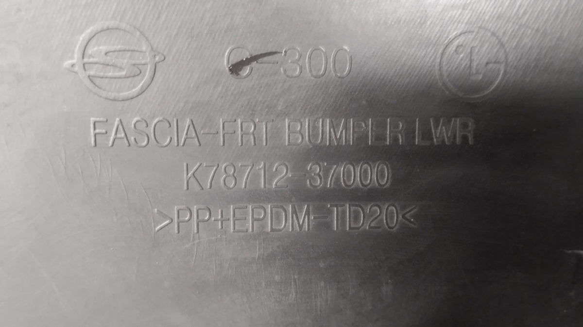 Spojler DOKŁADKA ZDERZAKA prednji SSANGYONG KORANDO IV 19- OEM K78712-37000