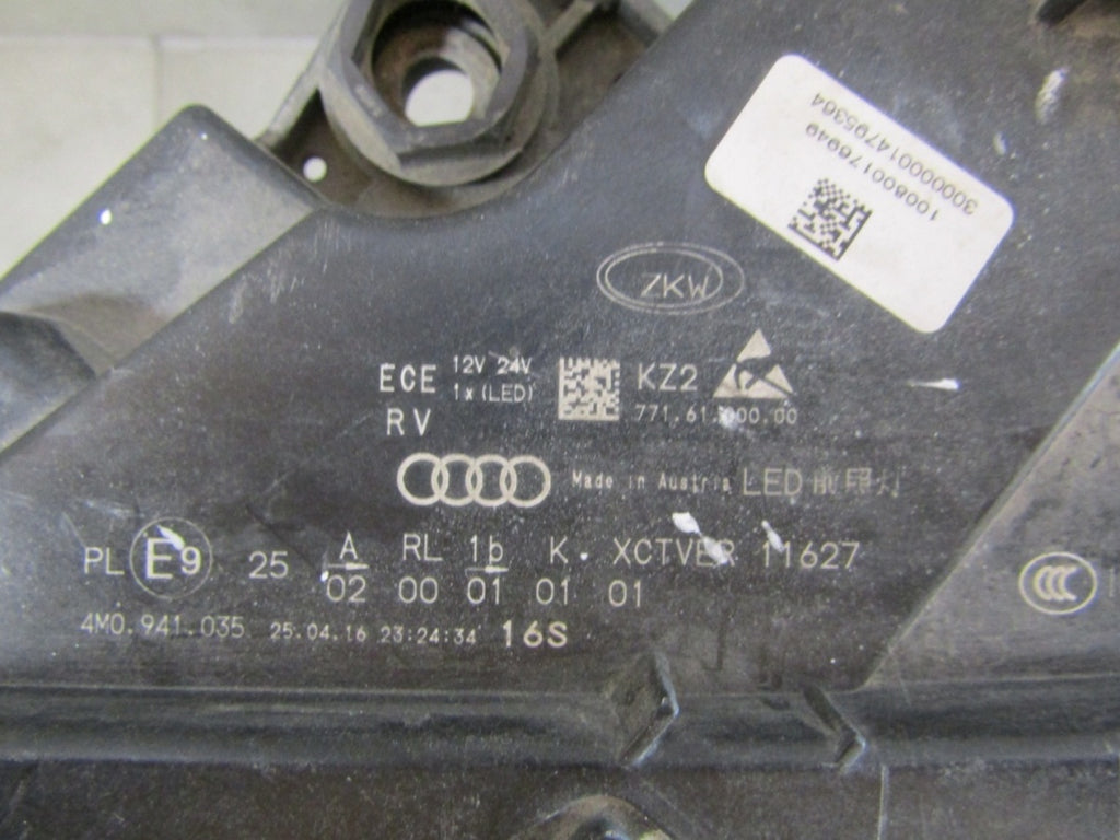 Prednji far AUDI Q7 4M0 FULL LED MATRIX 15-19 LH lijevi 4M0941035