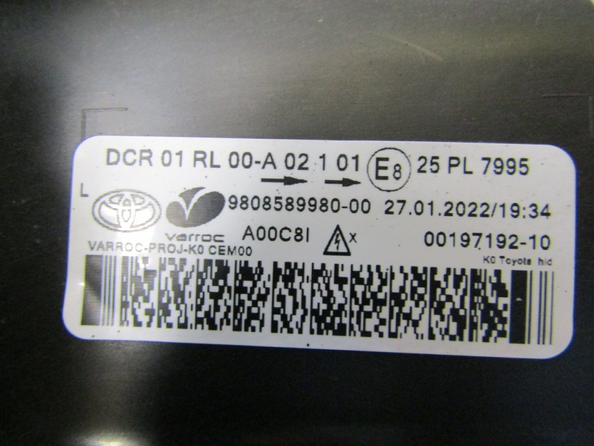 Prednji far TOYOTA PROACE 2 II xenon nezakretni 16-23 LH 9808589980-00
