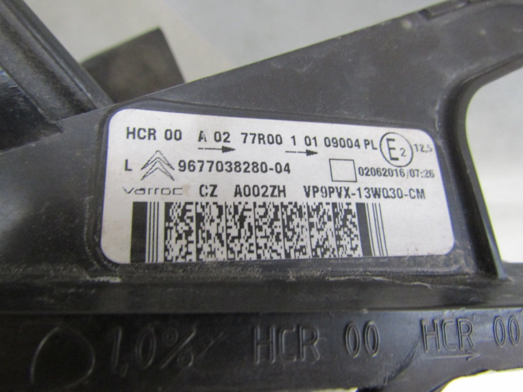 Prednji far Citroen C3 II LIFT DS3 halogen 09-14 LH 9677038280