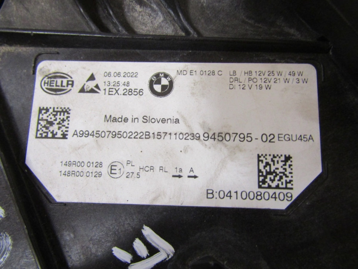 Prednji far BMW 3 G20 G21 LIFT LCI FULL LED 22-25 LH lijevi 9450795