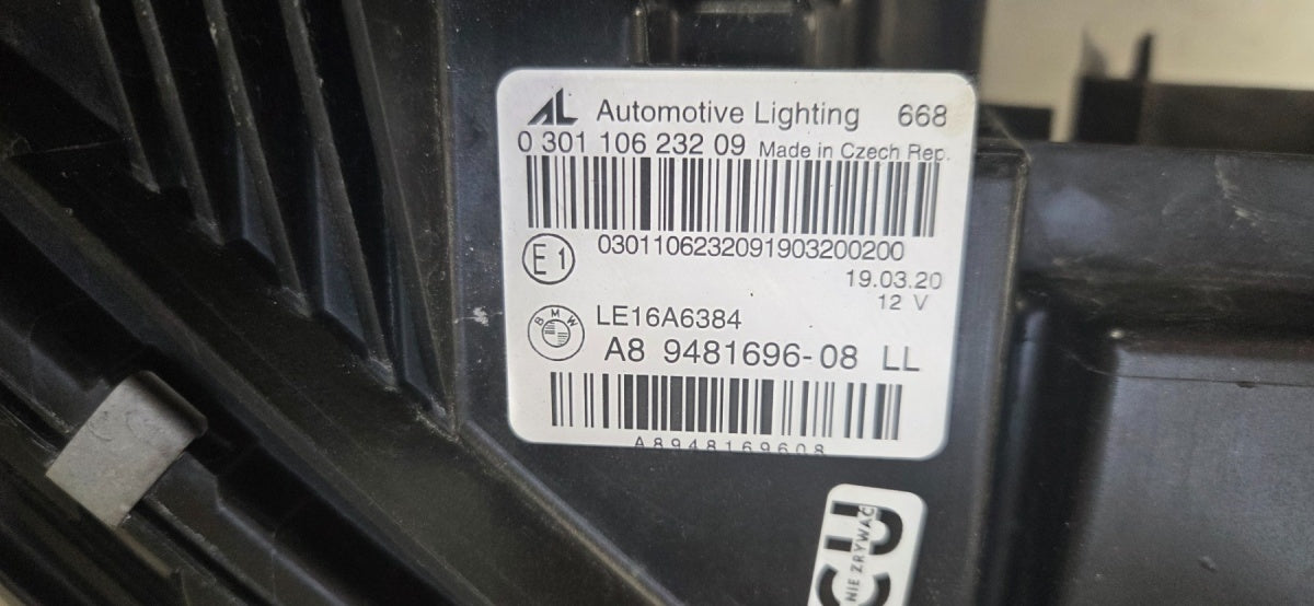Prednji far BMW 3 G20 G21 FULL LED 18-23 RH desni A89481696-08