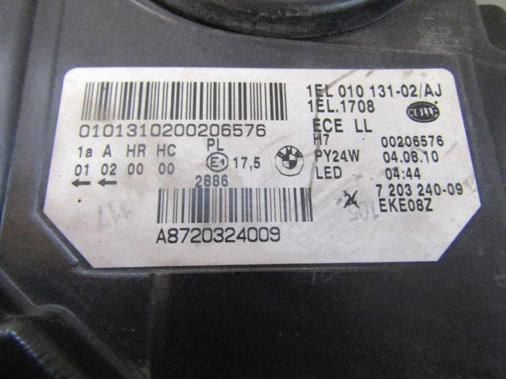 Prednji far BMW 5 F10 F11 halogen sa sočivom 10-13 RH desni 7203240