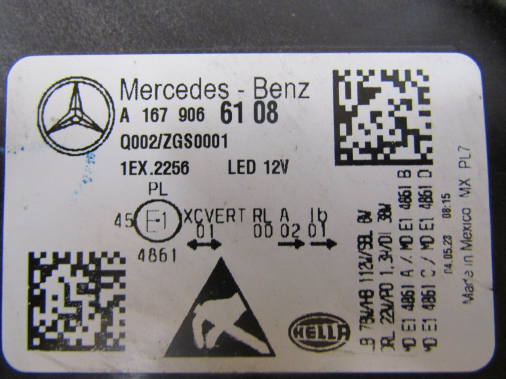Prednji far MERCEDES GLS X167 W167 FULL LED MULTIBEAM LH 19- A1679066108